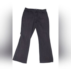 Chadwicks Of Boston Women's Gray Denim Boot cut Jeans Size 18